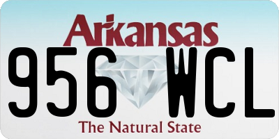 AR license plate 956WCL
