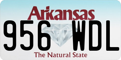 AR license plate 956WDL