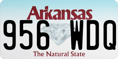AR license plate 956WDQ