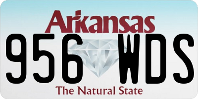 AR license plate 956WDS