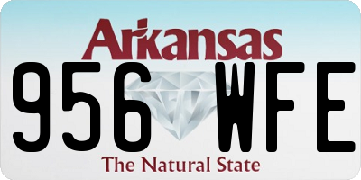 AR license plate 956WFE