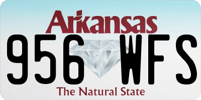 AR license plate 956WFS