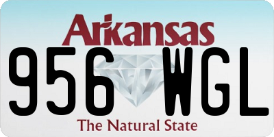 AR license plate 956WGL