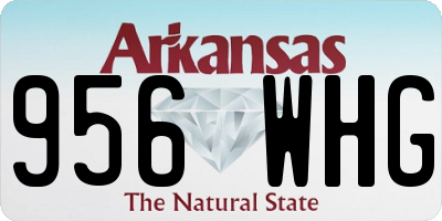 AR license plate 956WHG