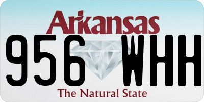 AR license plate 956WHH
