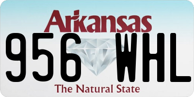 AR license plate 956WHL