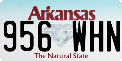 AR license plate 956WHN