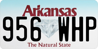 AR license plate 956WHP