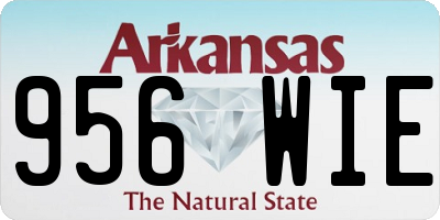 AR license plate 956WIE