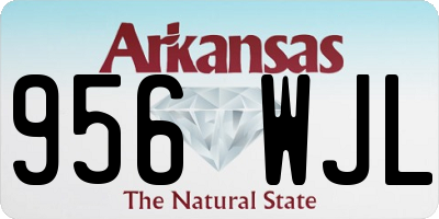 AR license plate 956WJL