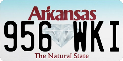 AR license plate 956WKI