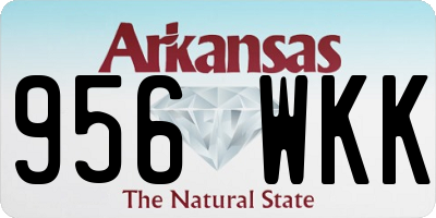 AR license plate 956WKK