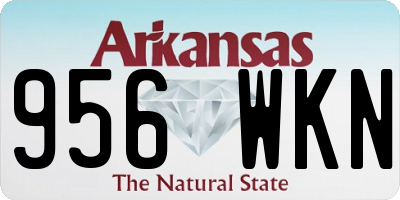 AR license plate 956WKN