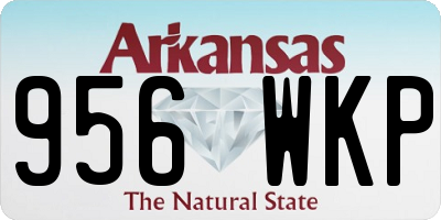 AR license plate 956WKP