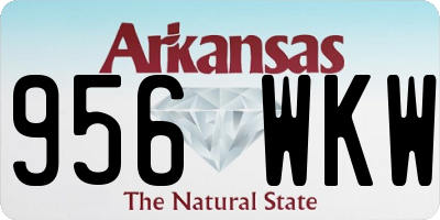 AR license plate 956WKW