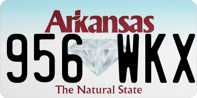 AR license plate 956WKX