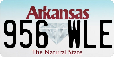 AR license plate 956WLE