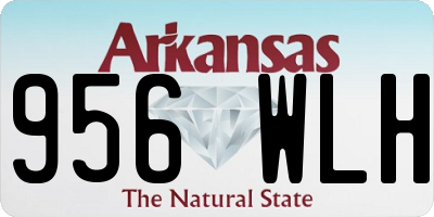AR license plate 956WLH