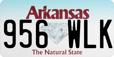 AR license plate 956WLK