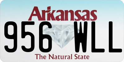 AR license plate 956WLL