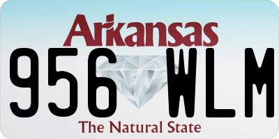 AR license plate 956WLM