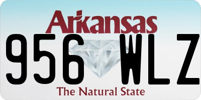AR license plate 956WLZ