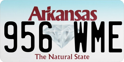 AR license plate 956WME
