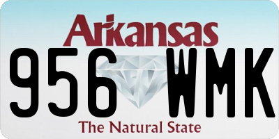 AR license plate 956WMK