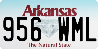 AR license plate 956WML