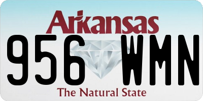 AR license plate 956WMN
