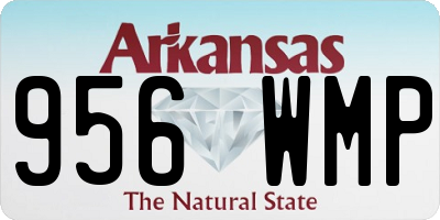 AR license plate 956WMP