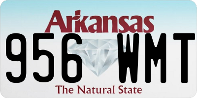 AR license plate 956WMT