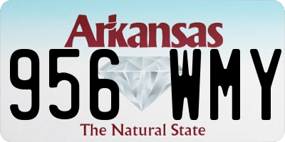 AR license plate 956WMY