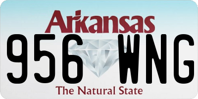 AR license plate 956WNG