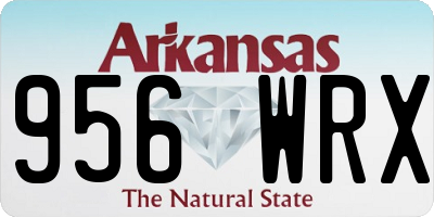 AR license plate 956WRX