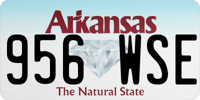 AR license plate 956WSE