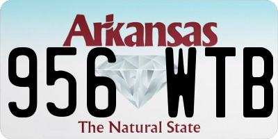 AR license plate 956WTB