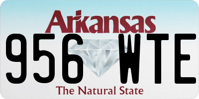 AR license plate 956WTE