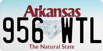 AR license plate 956WTL