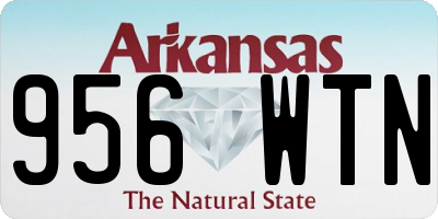AR license plate 956WTN