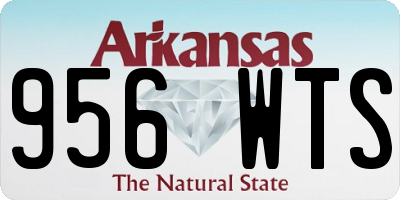 AR license plate 956WTS