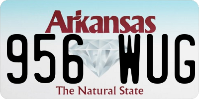AR license plate 956WUG