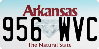 AR license plate 956WVC