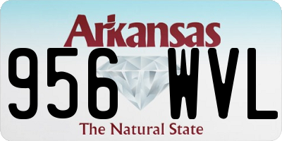 AR license plate 956WVL