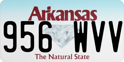 AR license plate 956WVV