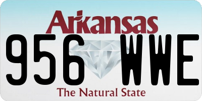 AR license plate 956WWE