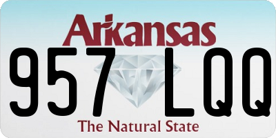 AR license plate 957LQQ