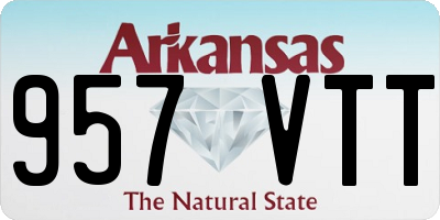 AR license plate 957VTT