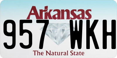 AR license plate 957WKH