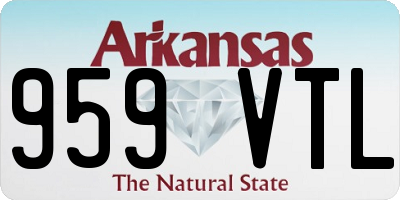 AR license plate 959VTL